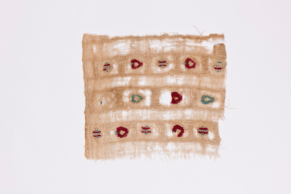 Fragment mit gereihtem Muster